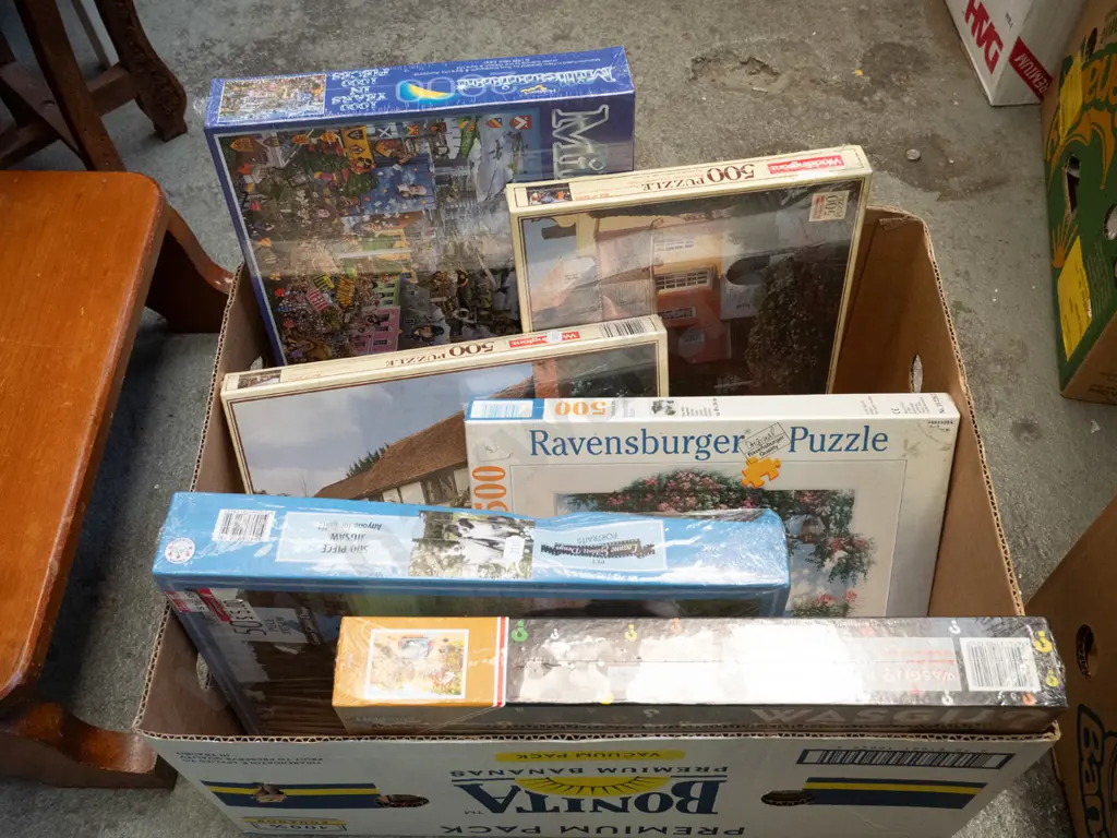 box of puzzles Image 1++