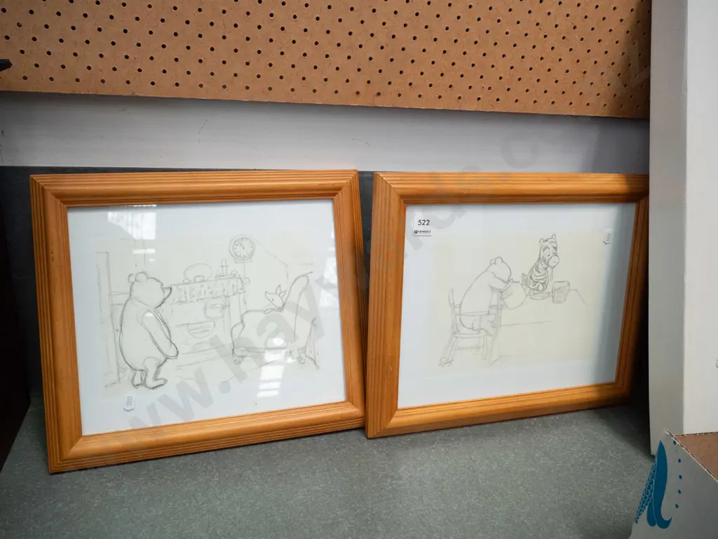 2x Winnie the Pooh prints Image 1++