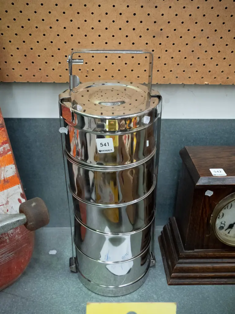 stainless steel Indian tippin tins Image 1++