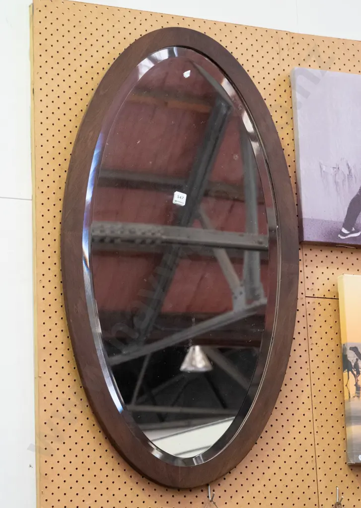 bevelled edge wall mirror from mirror back dresser Image 1++