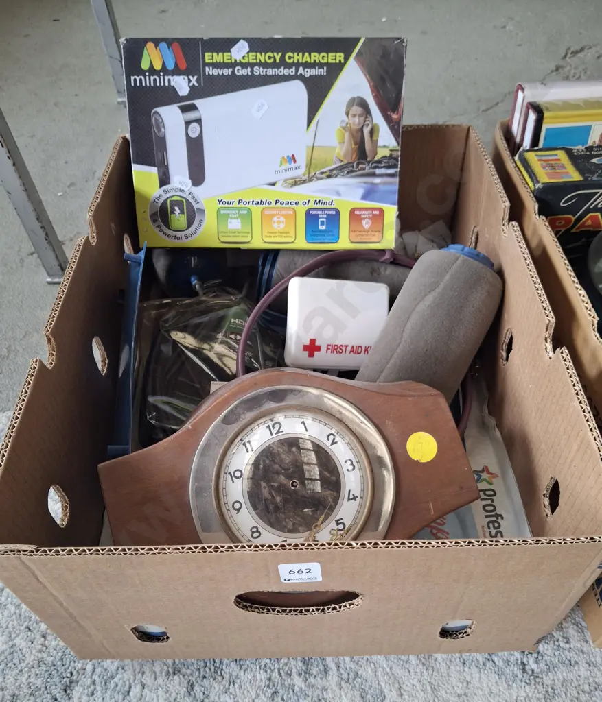 box; emergency charger, exercise equipment etc Image 1++