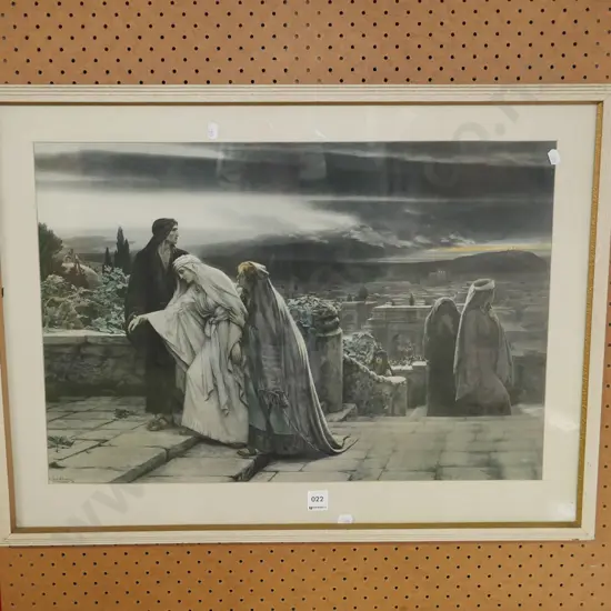 framed print - return from the cavalry