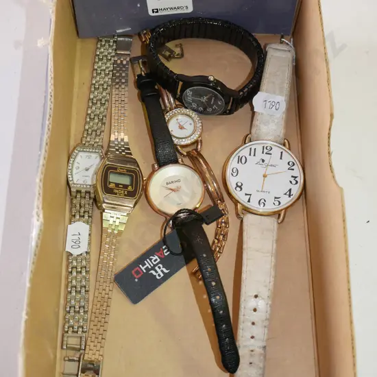 box of various watches