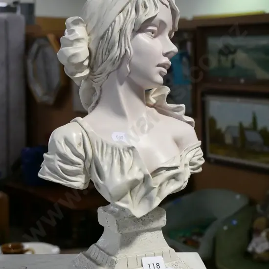 composite female bust H-330