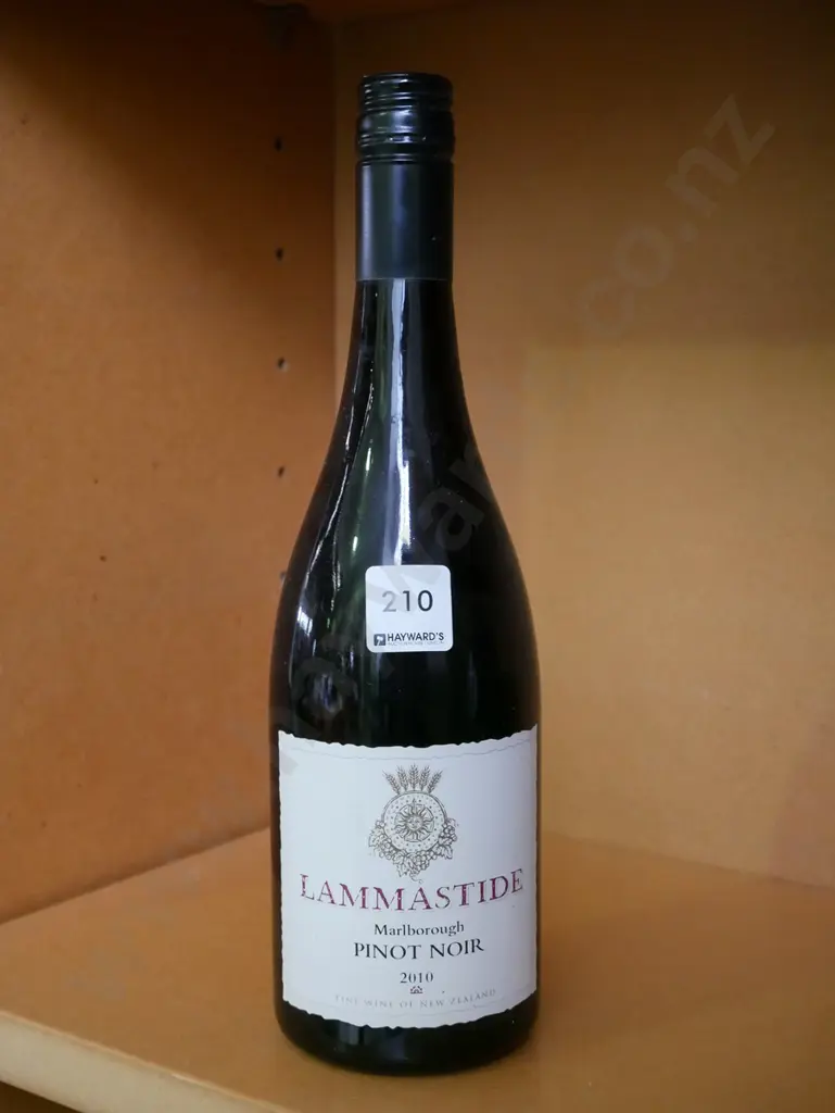 bottle of Lammastide Marlborough pinot noir 2010 Image 1++
