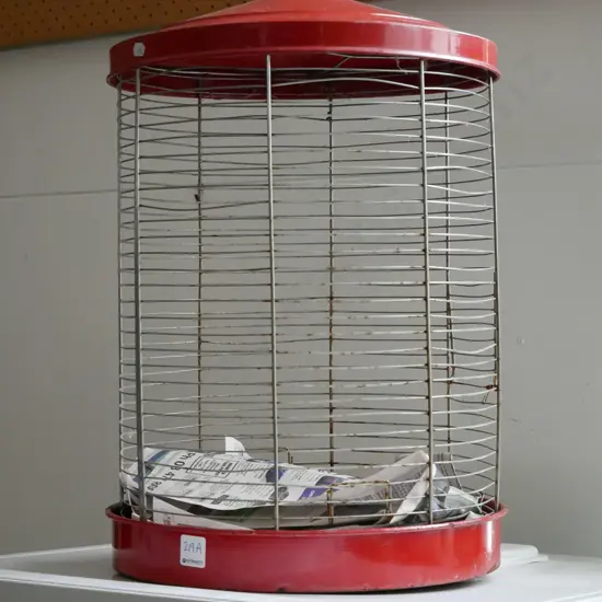 metal bird cage - some corrosion