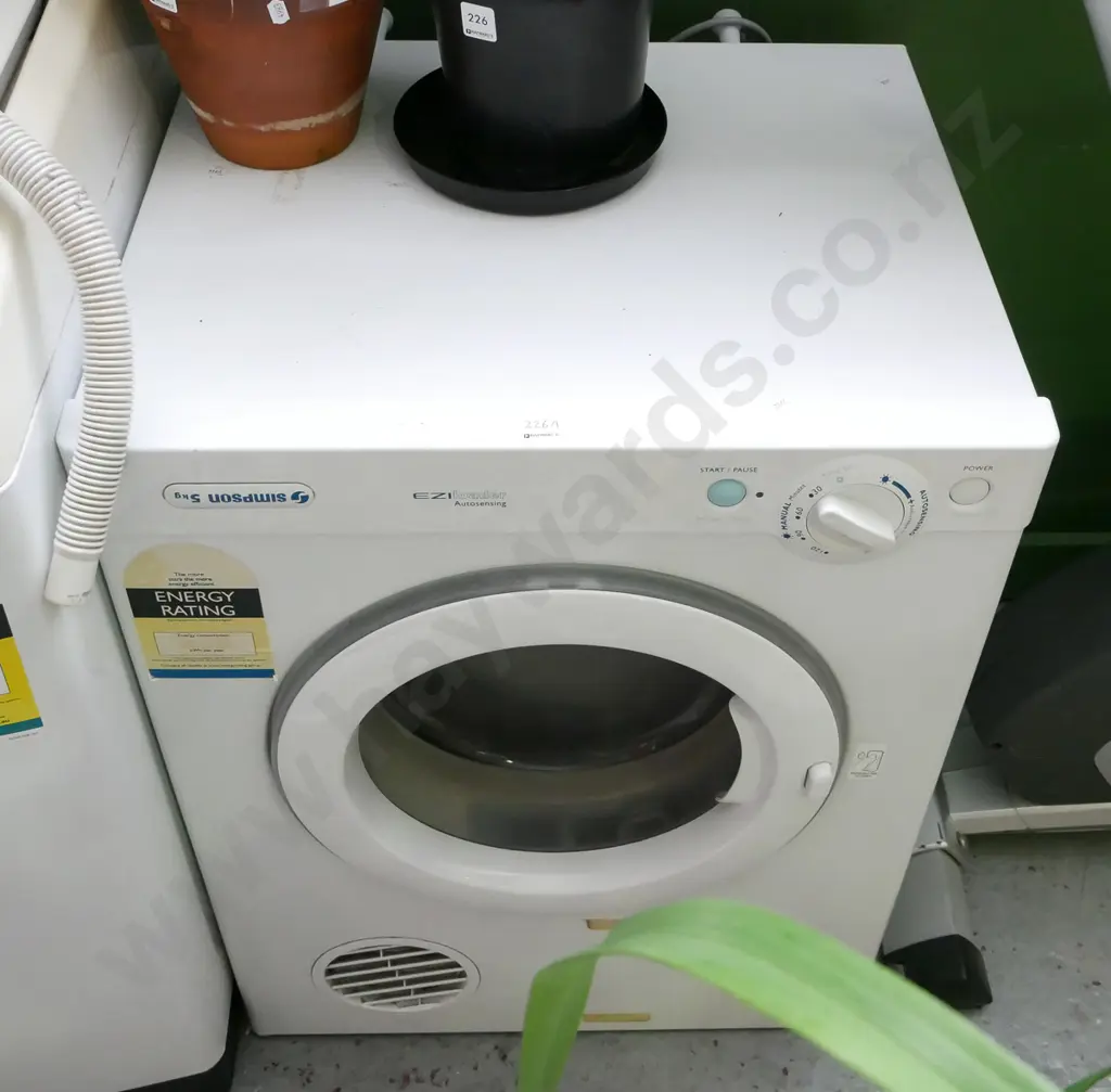 Simpson 5kg tumble dryer Image 1++