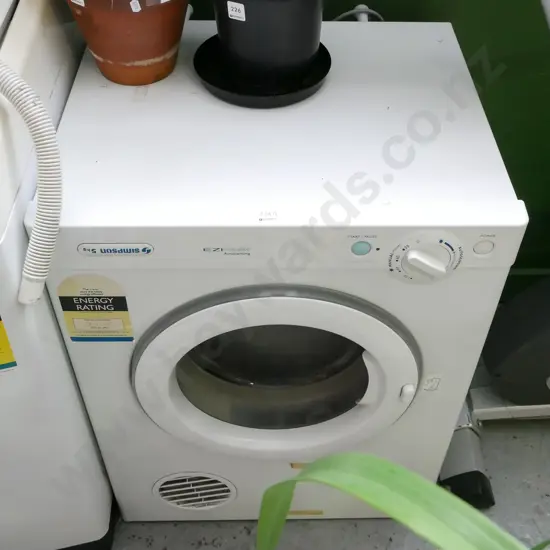 Simpson 5kg tumble dryer