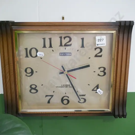 retro Rhythm wall clock