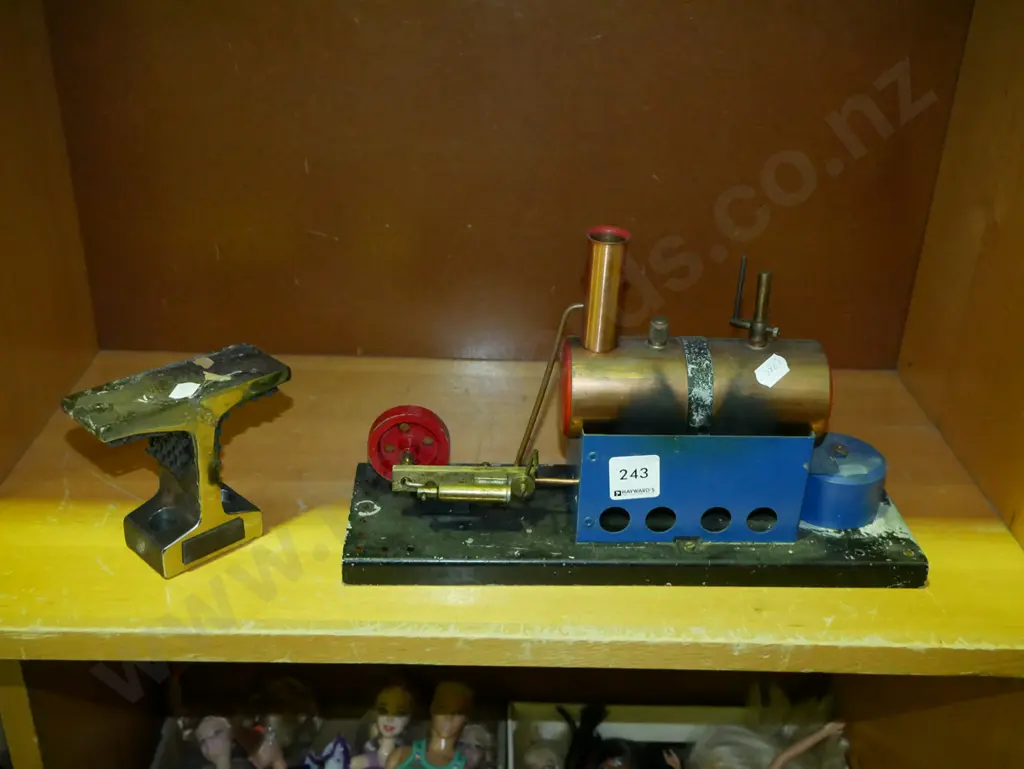 steam engine, polished piece of railway track Image 1++