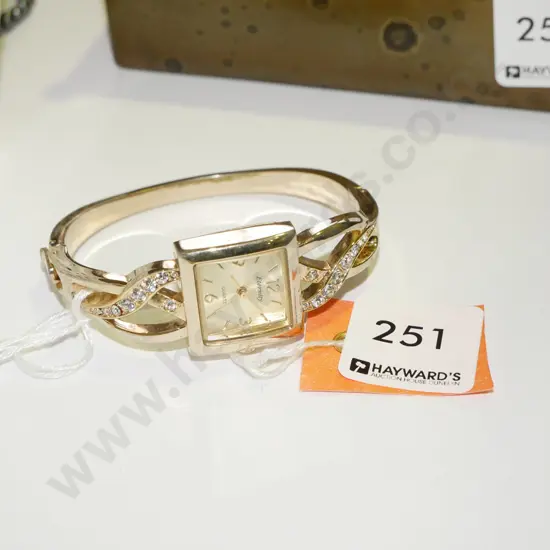 golden eternity wristwatch