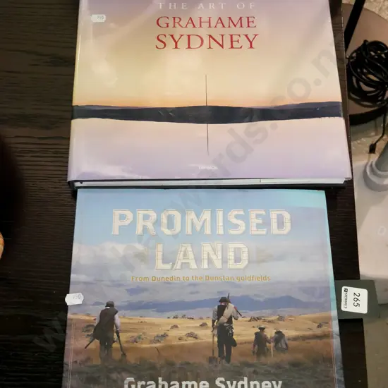 2x Grahame Sydney art books