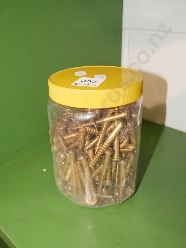 jar of brass screws Image 1++