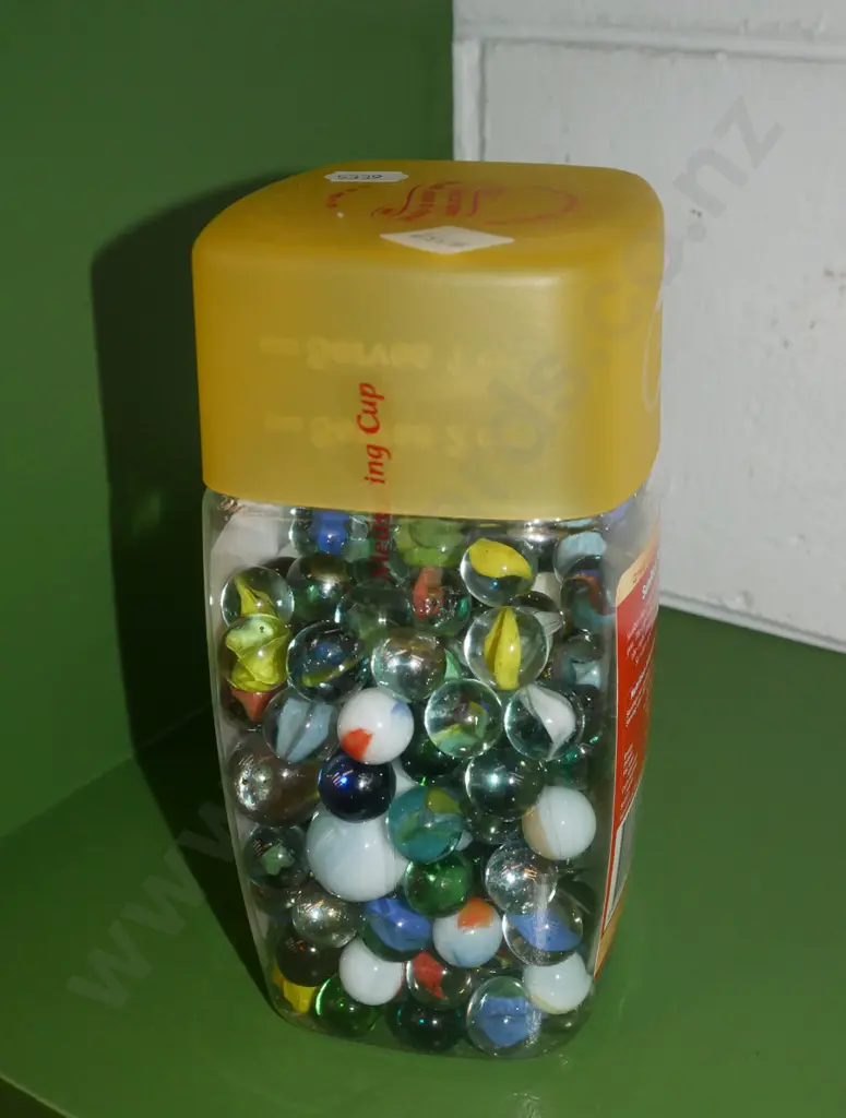 jar of marbles Image 1++