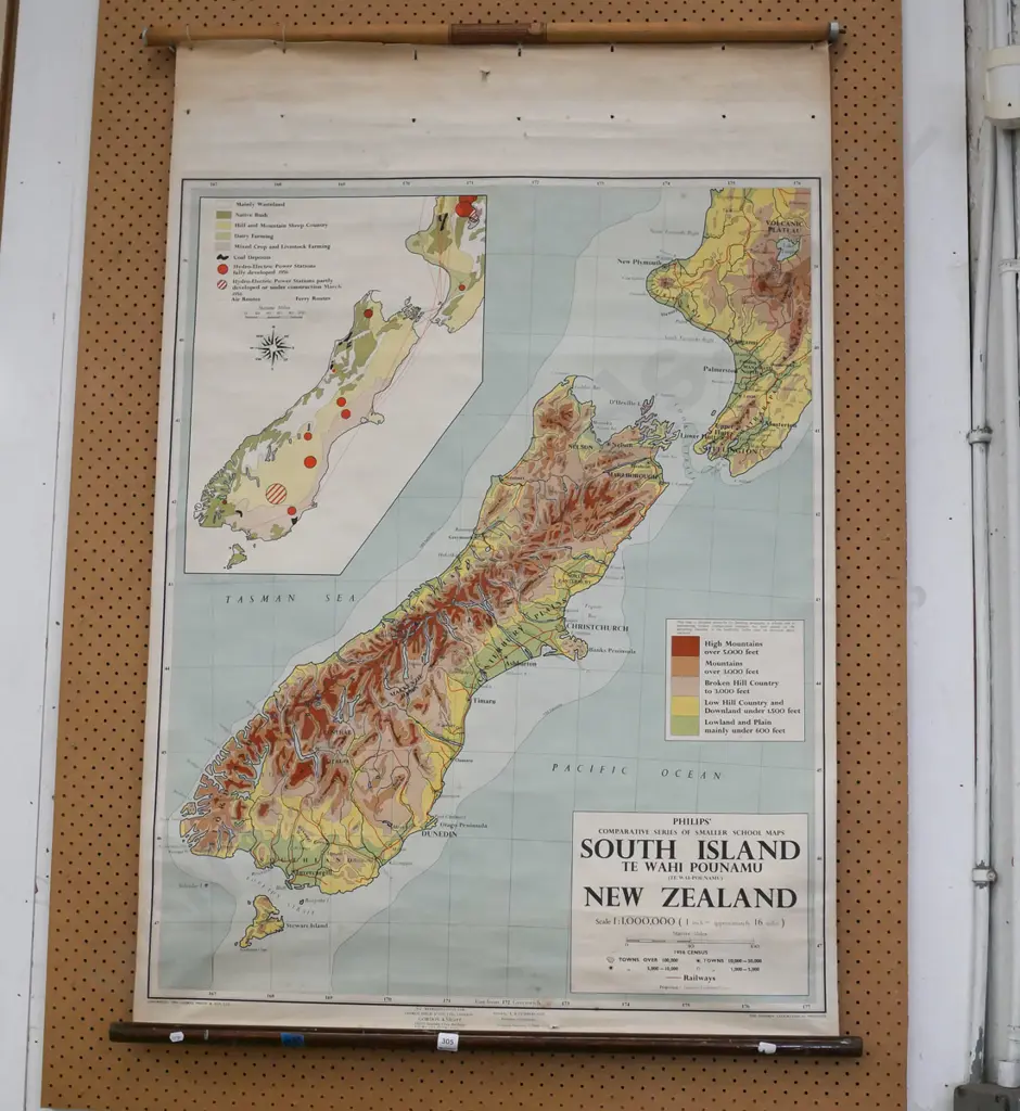 old school map - South Island Image 1++