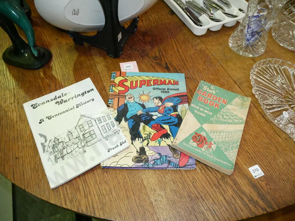 Superman 1980s manual, garden book etc Image 1++