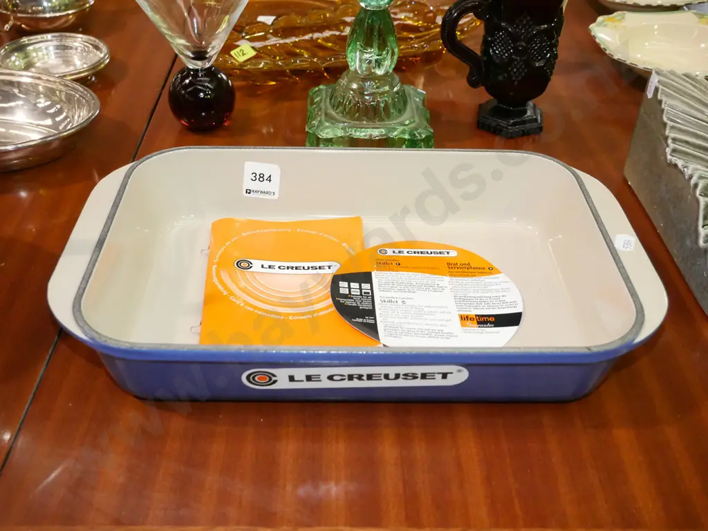 as-new le Creuset cast iron and enamel baking dish Image 1++