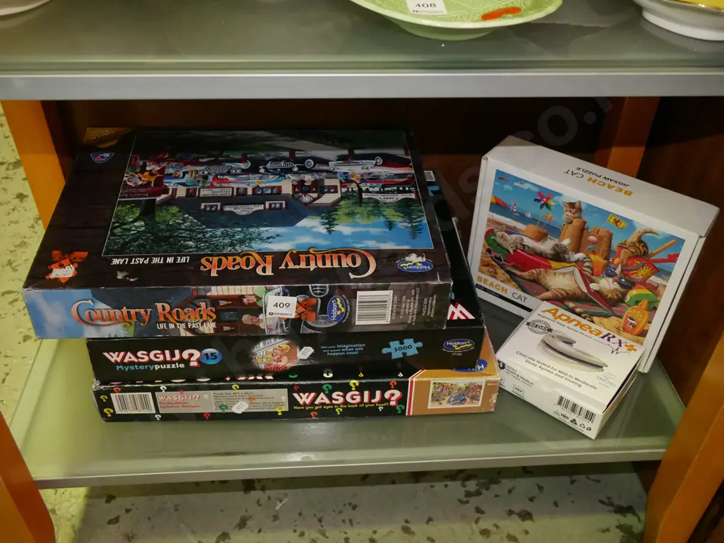 box of puzzles, sleep apnoea device Image 1++