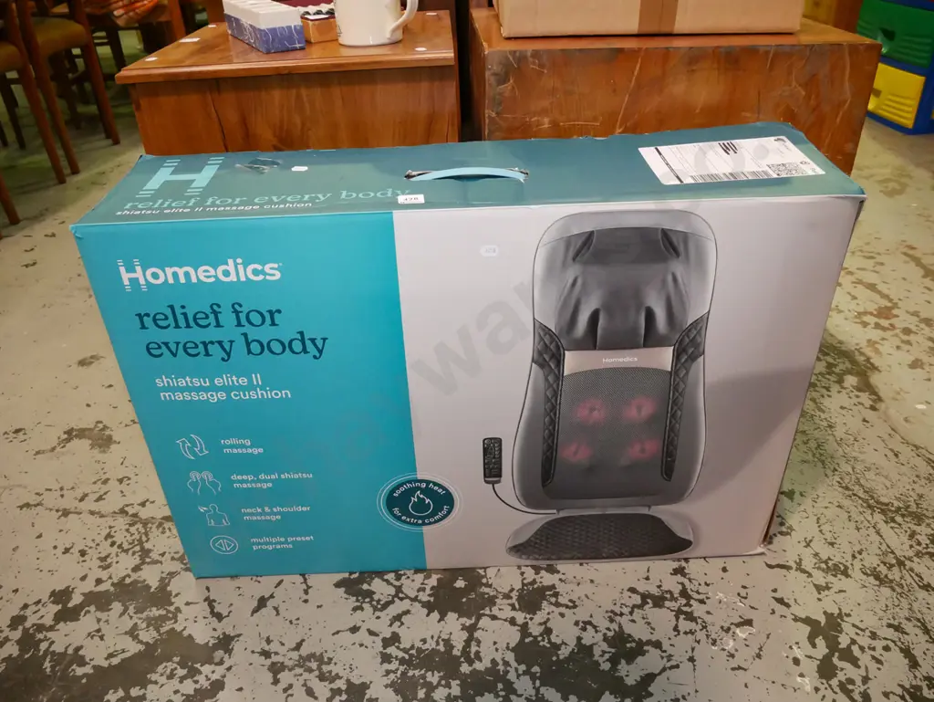 as-new Shiatsu massage cushion Image 1++