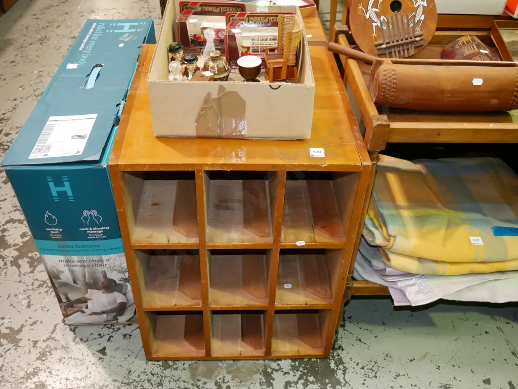 solid rimu carcass for index card files Image 1++