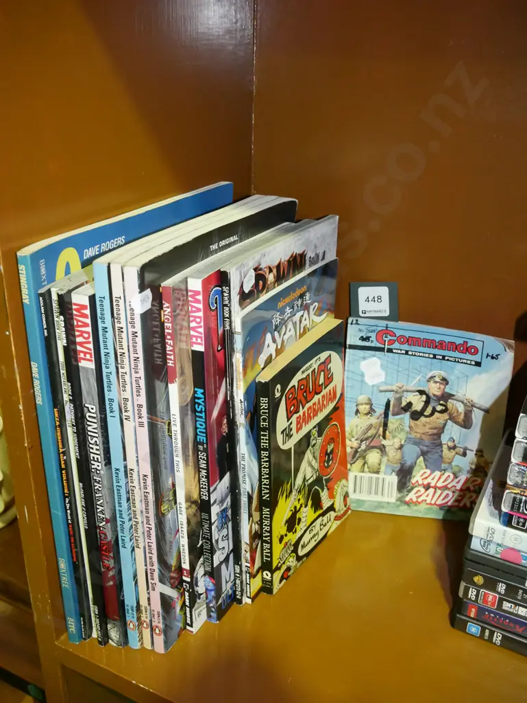 assorted graphic novels Image 1++