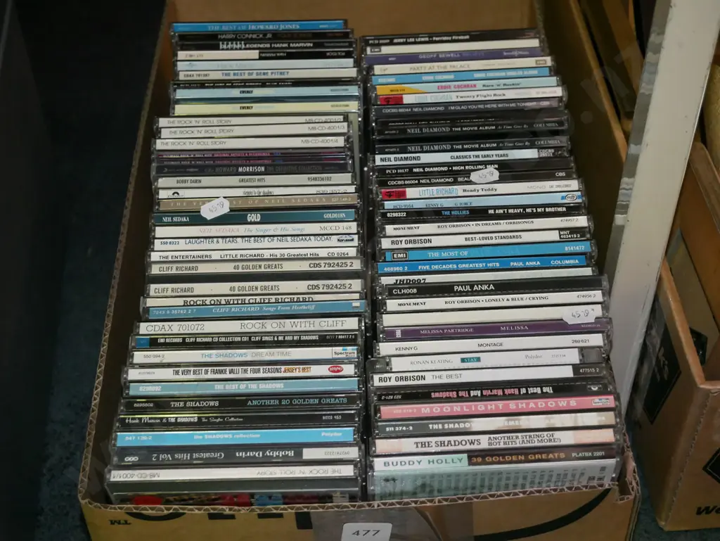 box of CDs Image 1++