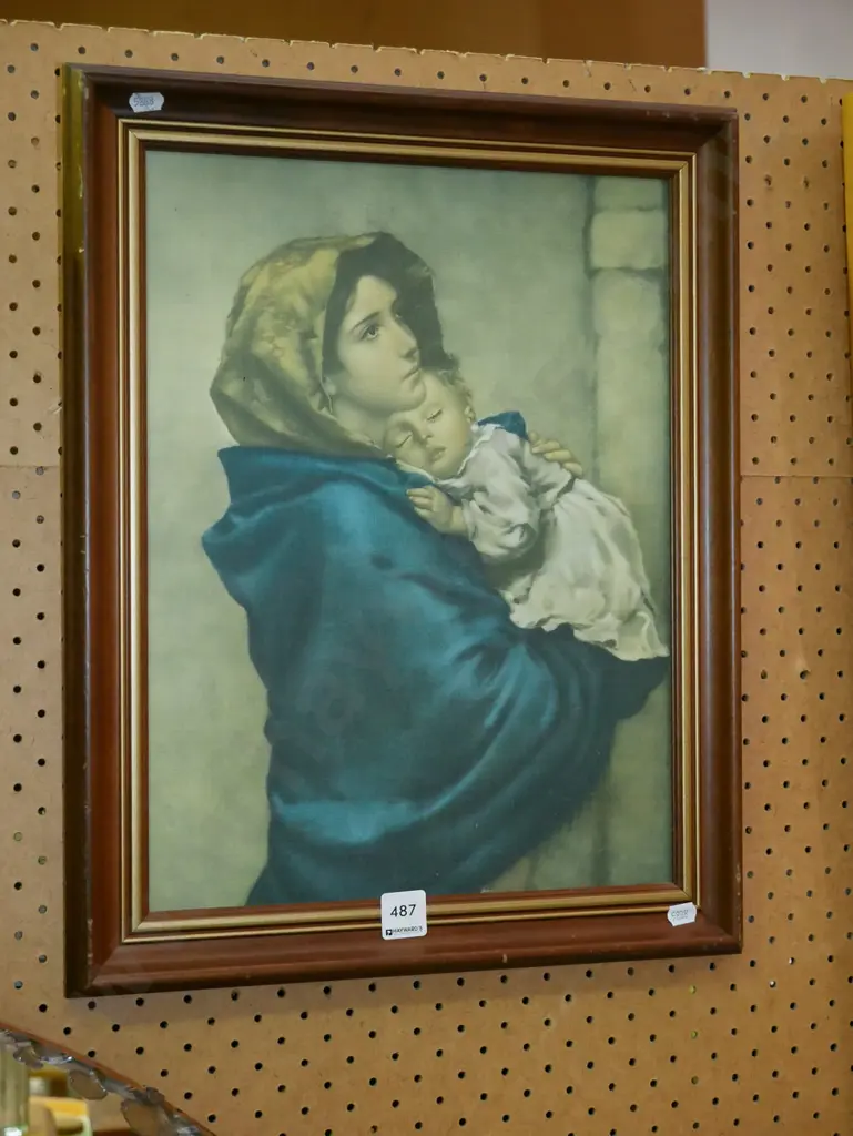 framed print -mother and child Image 1++
