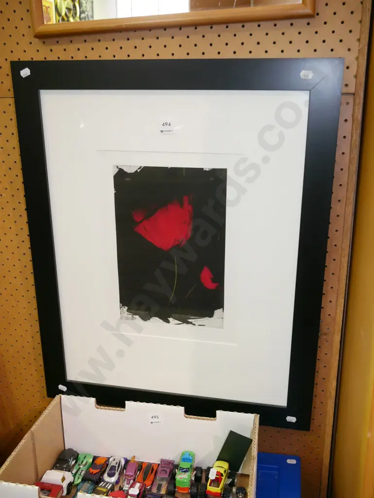 framed ltd edition print - poppies Image 1++