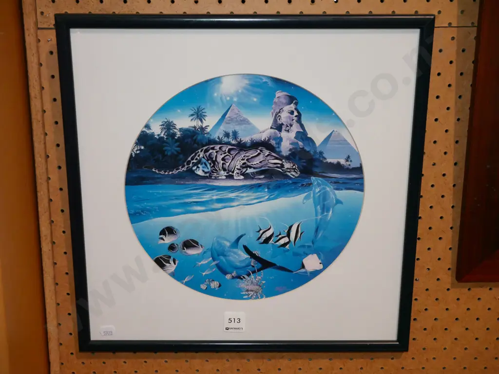 framed fantasy print Image 1++
