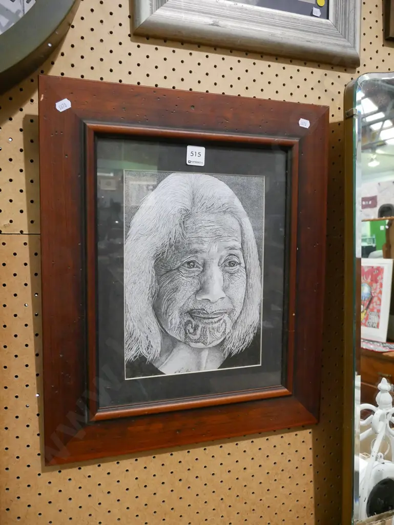 framed print - Wahine Image 1++