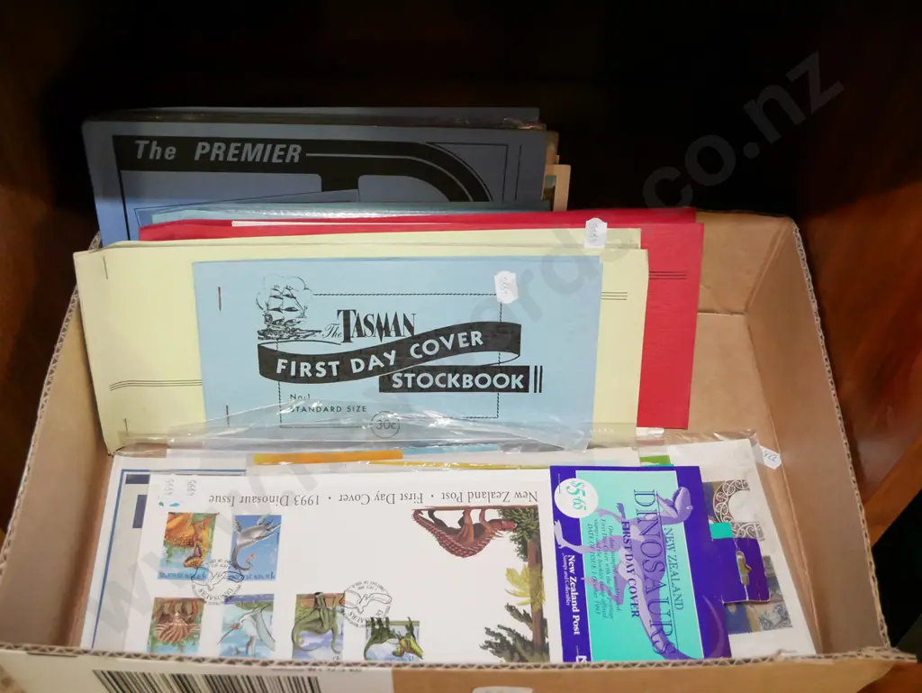 box of first day covers  Image 1++