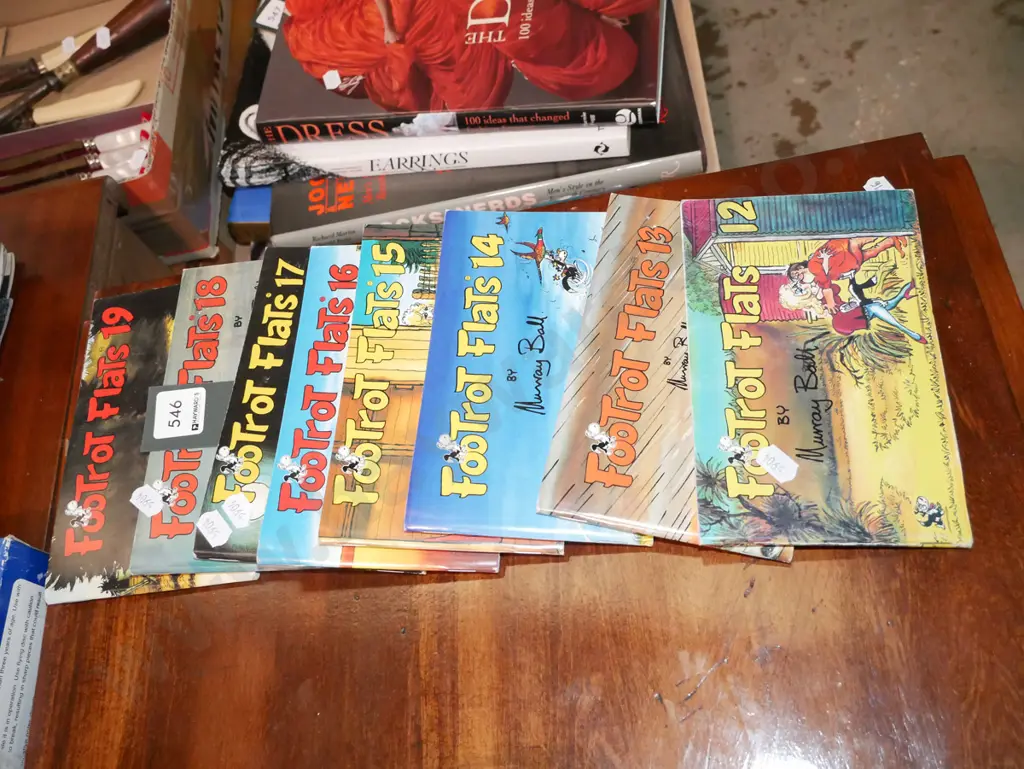 half size Footrot Flat books 12-19 Image 1++