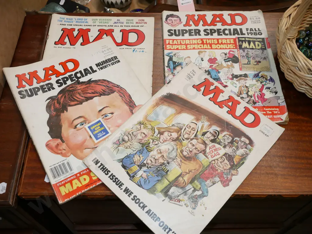 1970s and 80s Mad magazines Image 1++