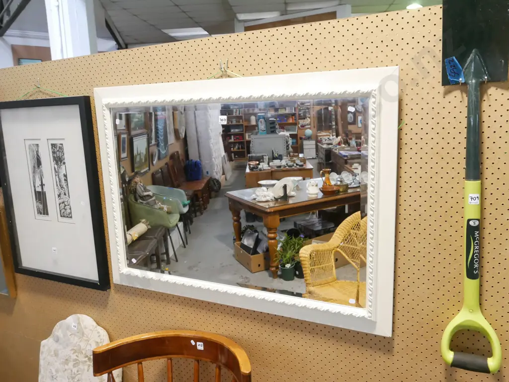 large bevelled wall mirror Image 1++