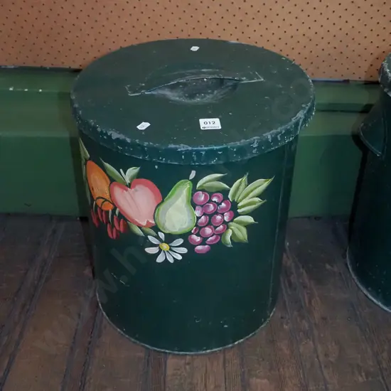  hand painted ash can