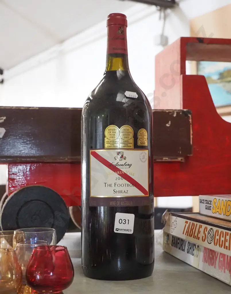large bottle of McLaren Vale chiraz Image 1++