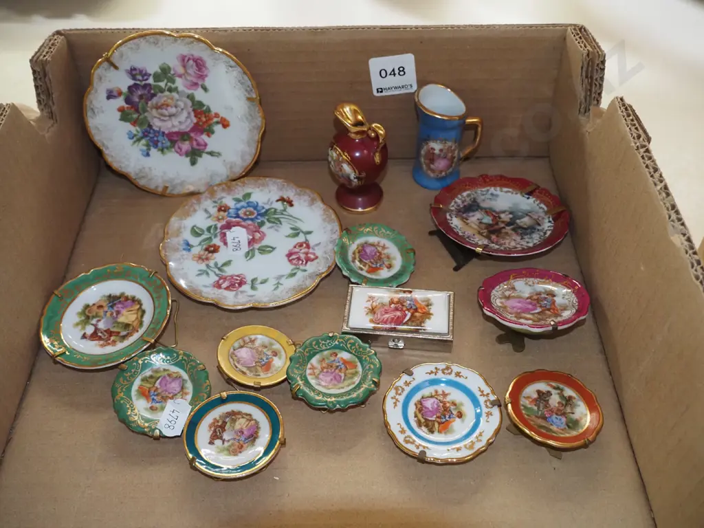 box of Limoges miniatures Image 1++