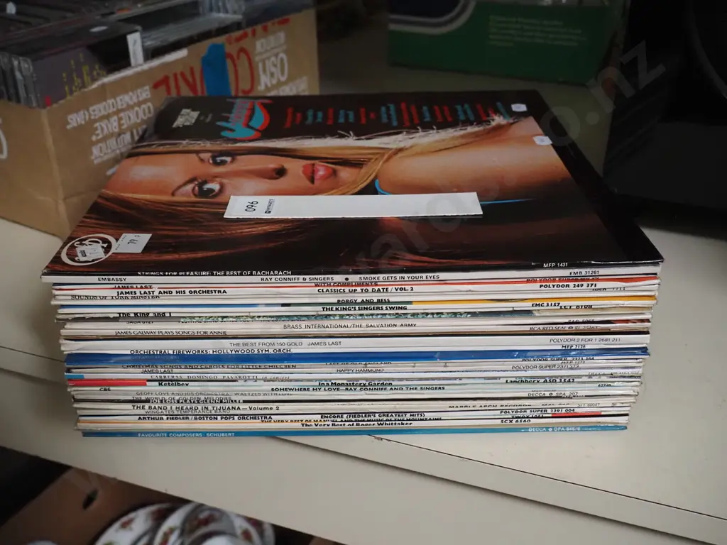stack of LPs Image 1++