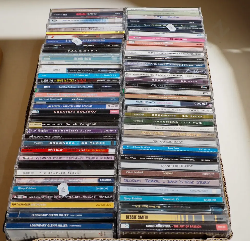 box of CDs Image 1++