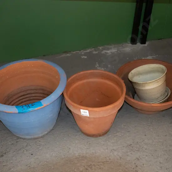 terracotta garden planters