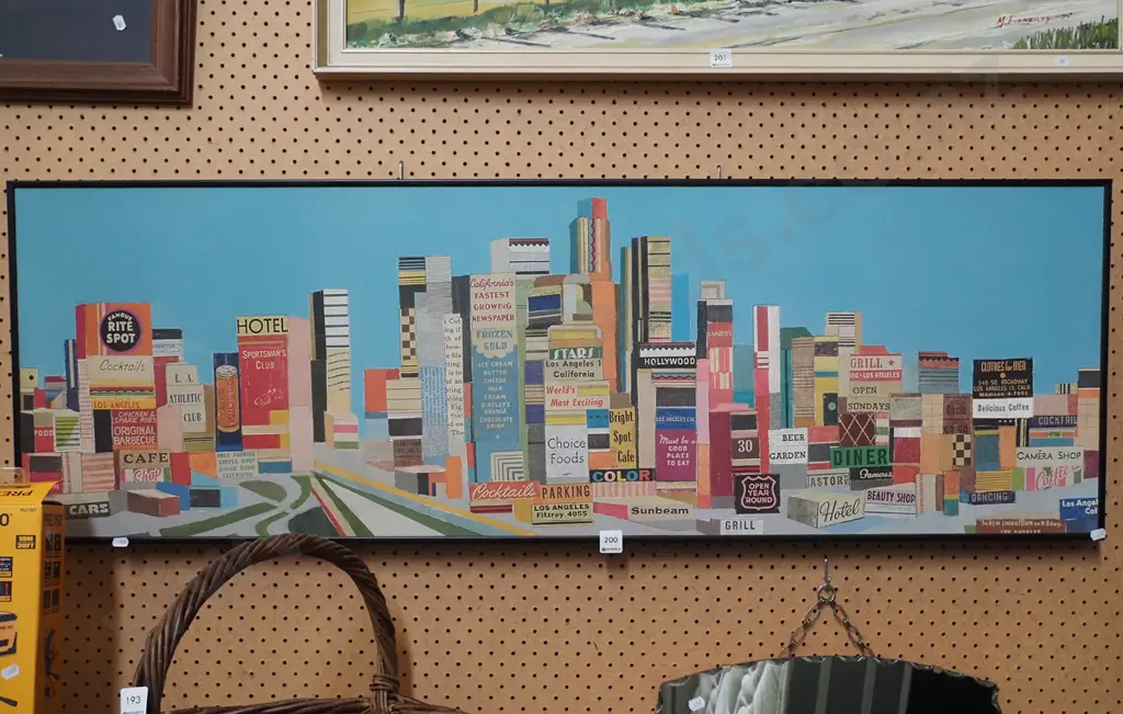 framed print - product box skyline Image 1++