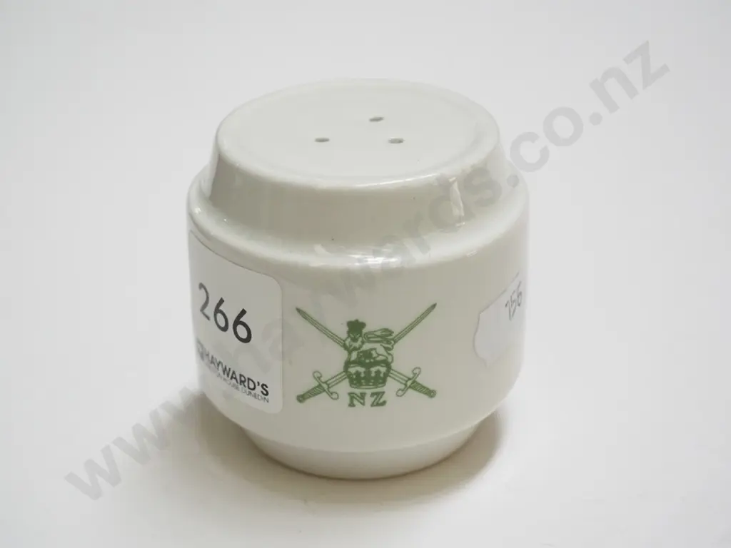 Crown Lynn NZ Army pepper shaker Image 1++