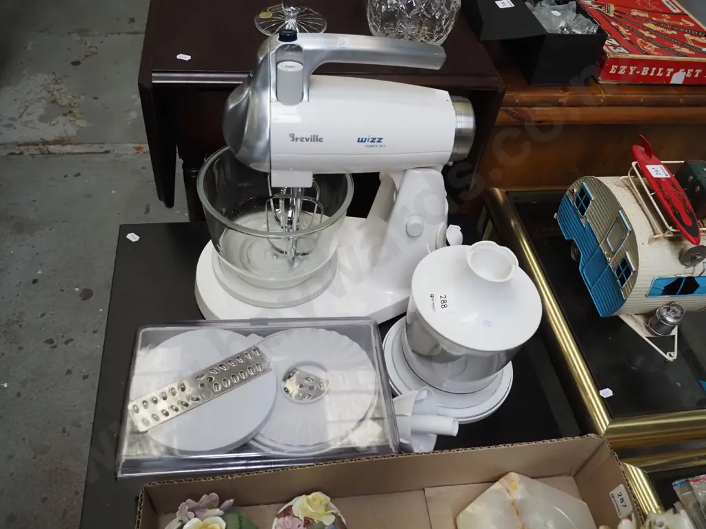 Breville mixer with attachments Image 1++