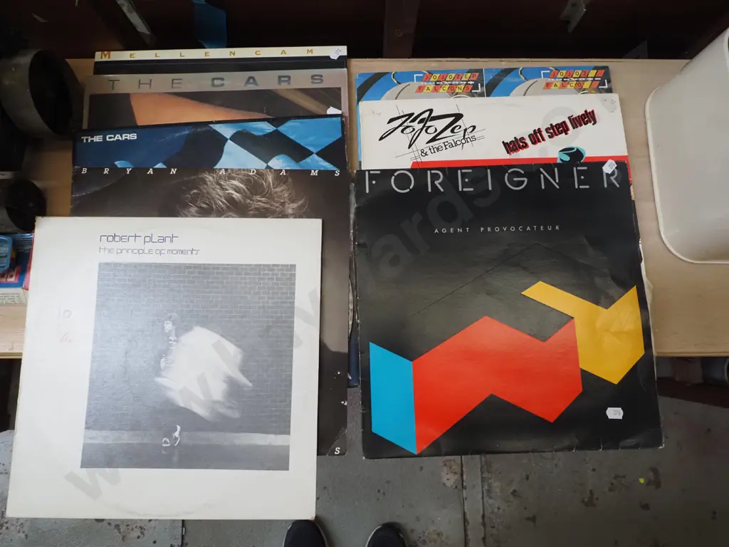 LPs; Bryan Adams, Robert Plant, Foreigner Image 1++