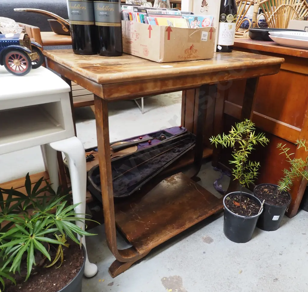 restorer's vintage end table Image 1++