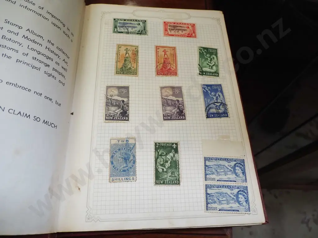 stamp album and stamps Image 1++