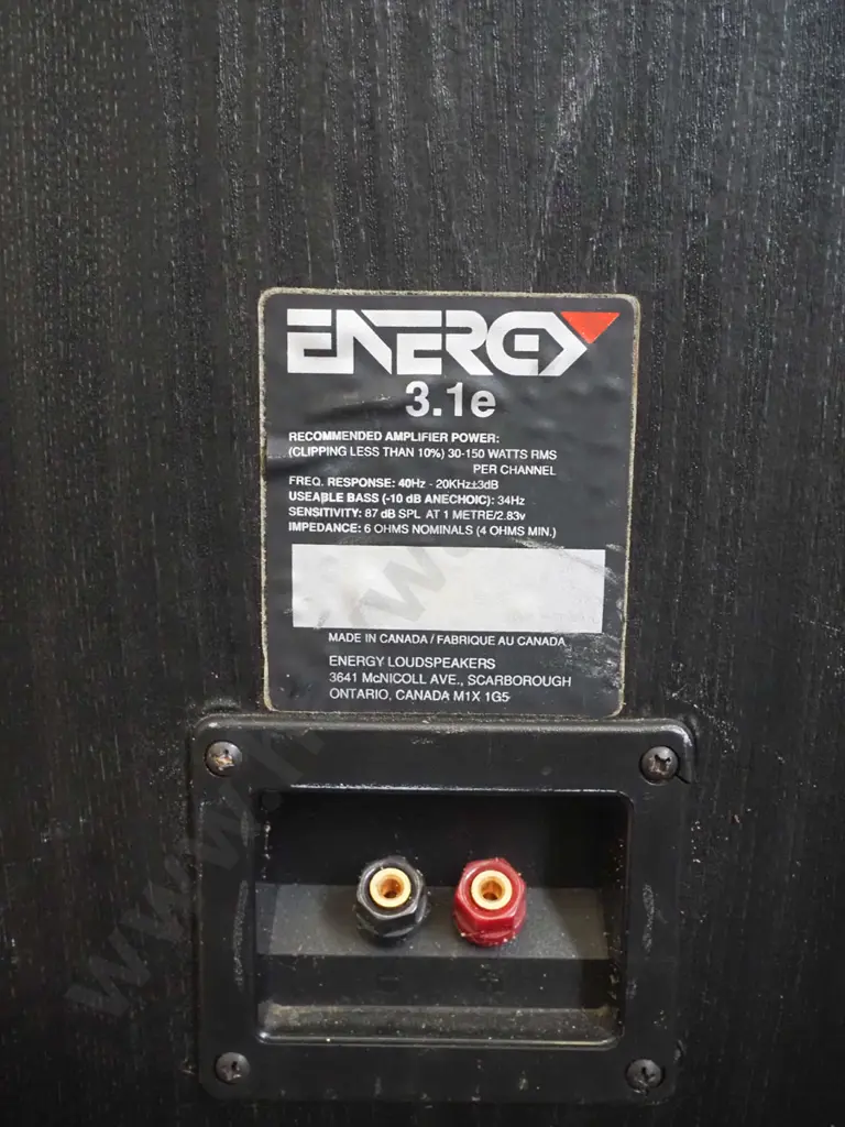 2x Energy speakers Image 1++