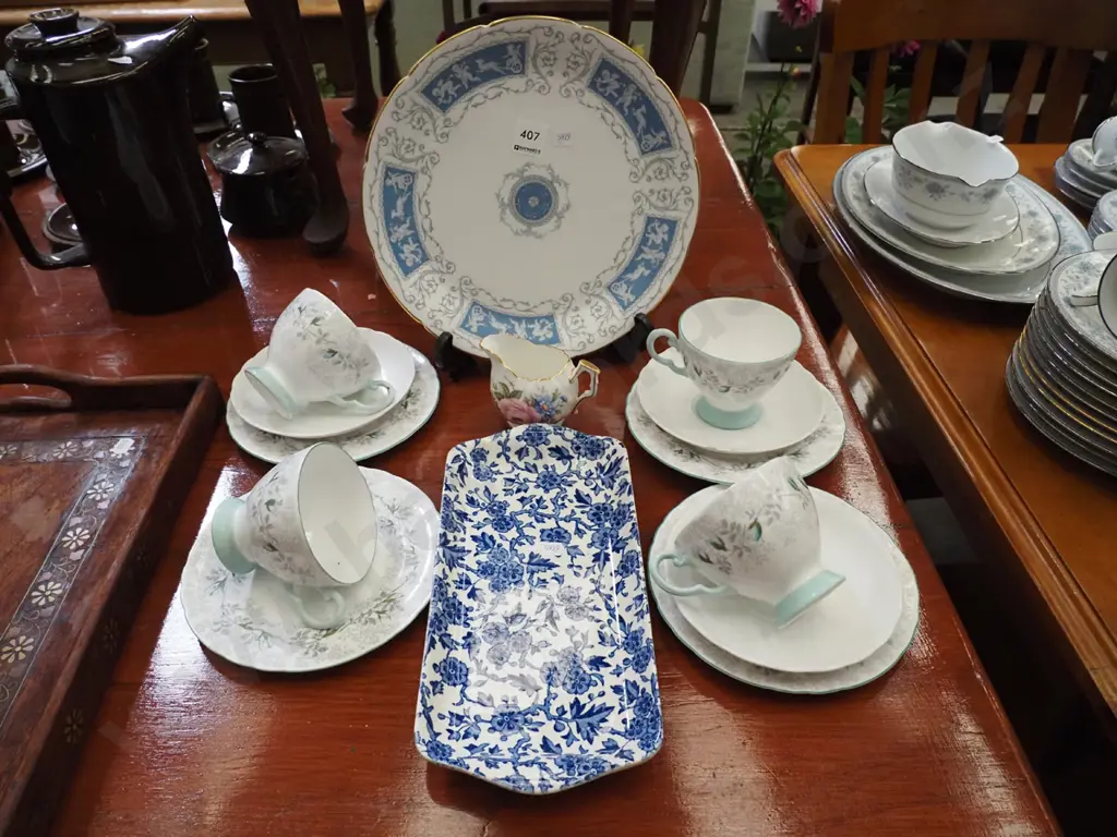Coalport plate, trios, sandwich plate etc Image 1++
