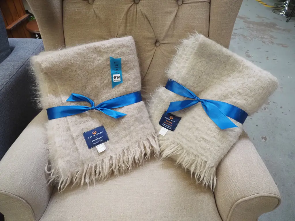 2x mohair throws 1300x1800 Image 1++