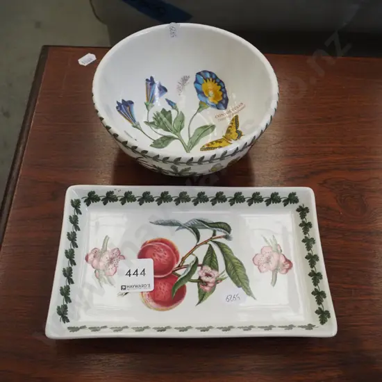 Portmeirion bowl and dish